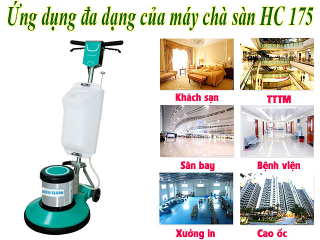 HC 175 là sản phẩm được ứng dụng đa dạng