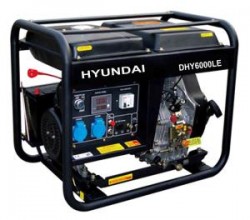 Máy Phát Điện Hyundai DHY6000LE 