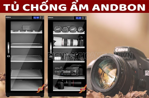 Tủ bảo quản máy quay, máy ảnh Andbon