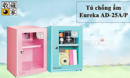 Tủ chống ẩm eureka 20l với nhiều màu sắc bắt mắt
