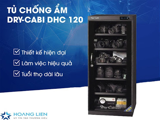 Thiết bị chống ẩm cho máy ảnh chuyên dụng Dry Cabi DHC 120