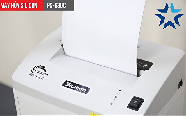 Cách dùng máy hủy tài liệu Silicon PS-630C