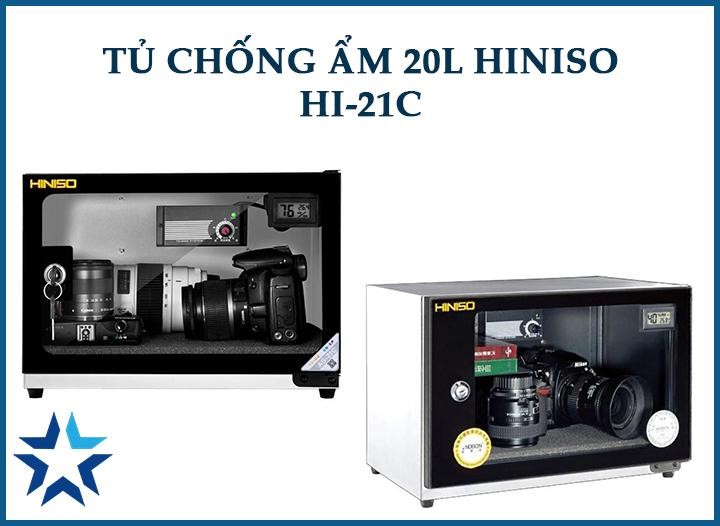 Tủ chống ẩm máy ảnh 20l Hisino HI-21C
