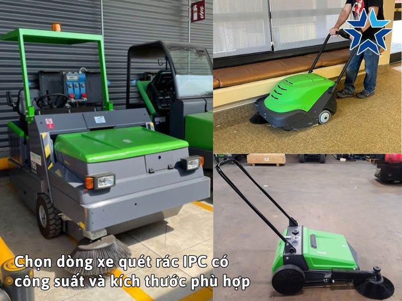 tips chọn xe quét rác IPC