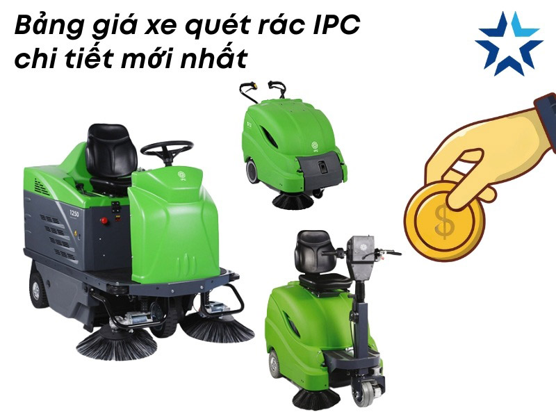 xe quét rác IPC