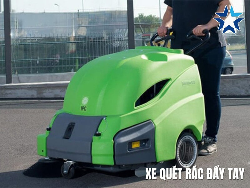 xe quét rác IPC đẩy tay