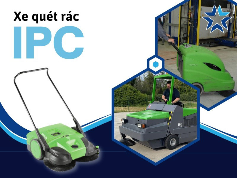 xe quét rác IPC