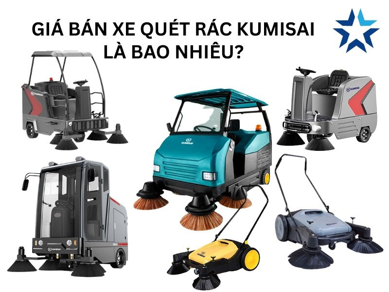 xe quét rác Kumisai