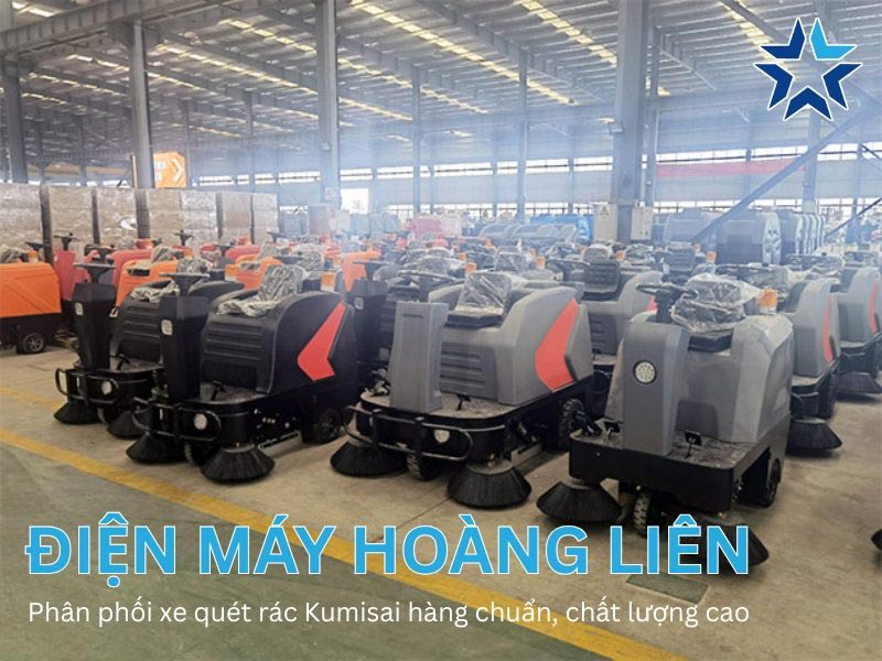 Hoàng Liên bán xe quét rác Kumisai hàng chuẩn