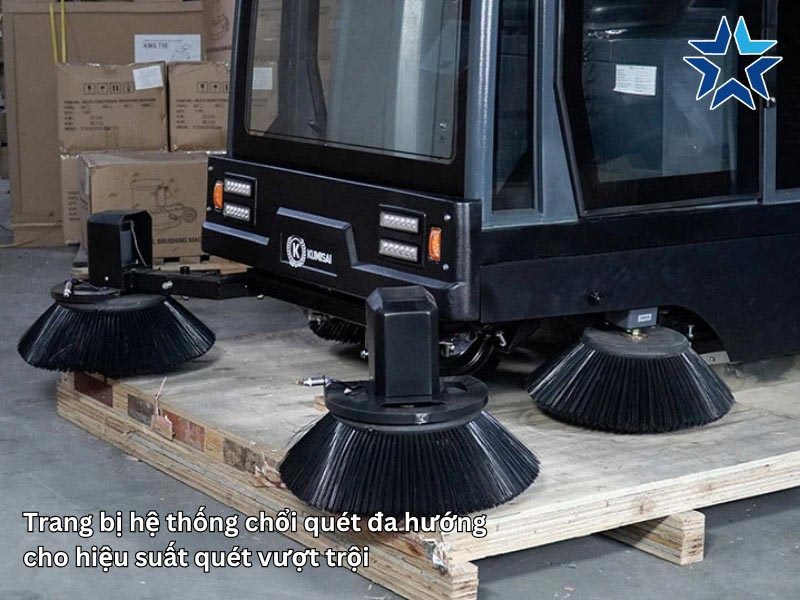 hệ thống chổi quét hiệu suất vượt trội