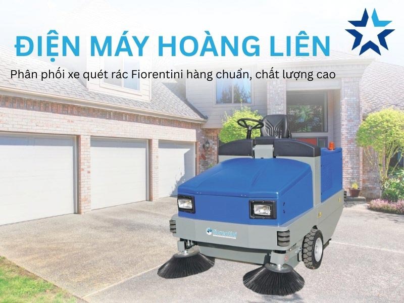 hoàng liên phân phối xe quét rác Fiorentini chính hãng