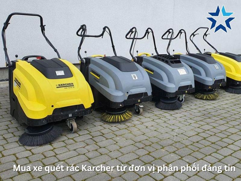 xe quét rác Karcher