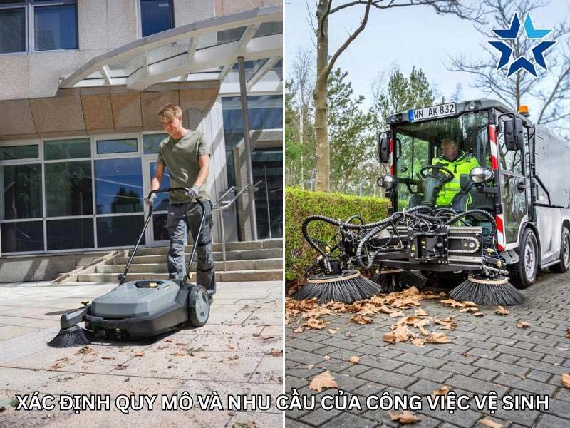 xe quét rác Karcher phù hợp nhiều nhu cầu