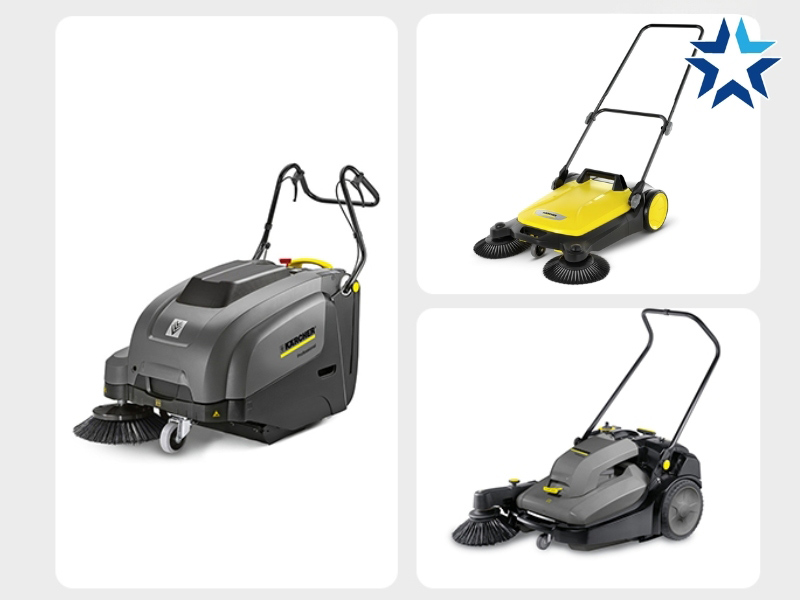 Xe quét đẩy tay karcher