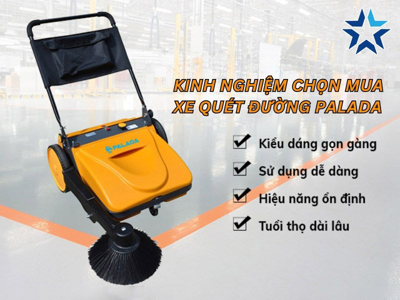 tips chọn mua xe quét đường Palada