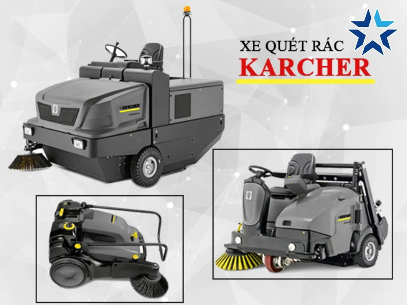 thương hiệu xe quét rác Karcher&nbsp;