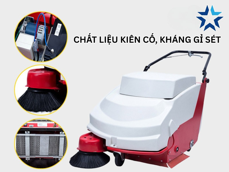 xe quét rác Palada siêu bền bỉ
