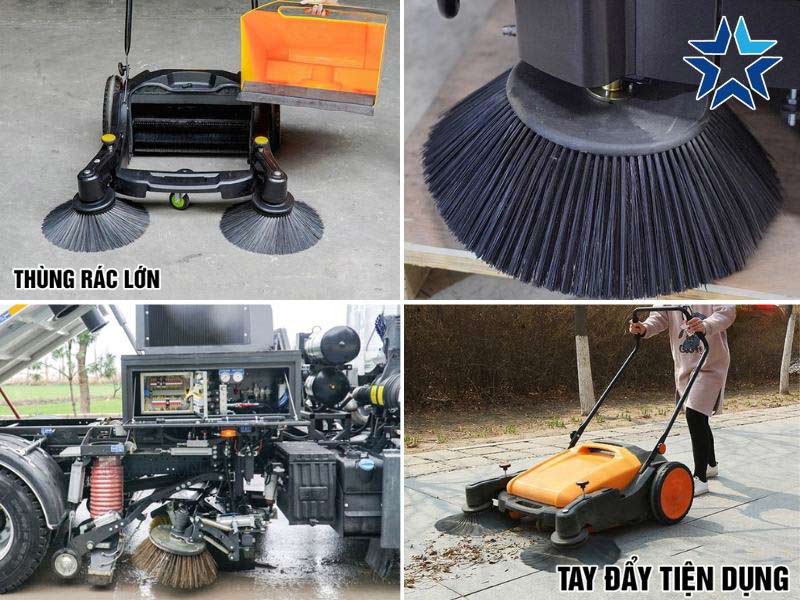 thiết kế của xe quét rác Palada