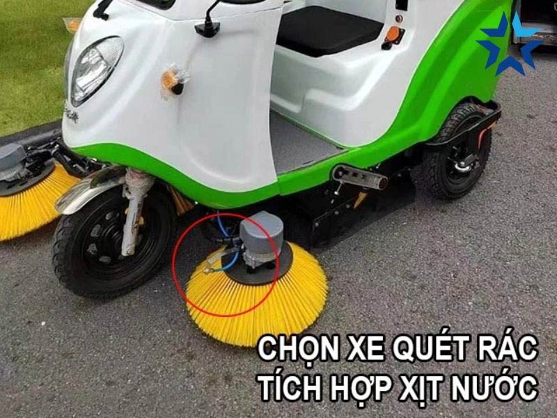 tích hợp xịt nước