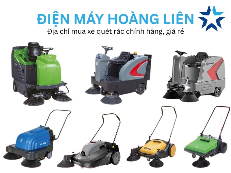 Hoàng Liên bán xe quét rác chính hãng