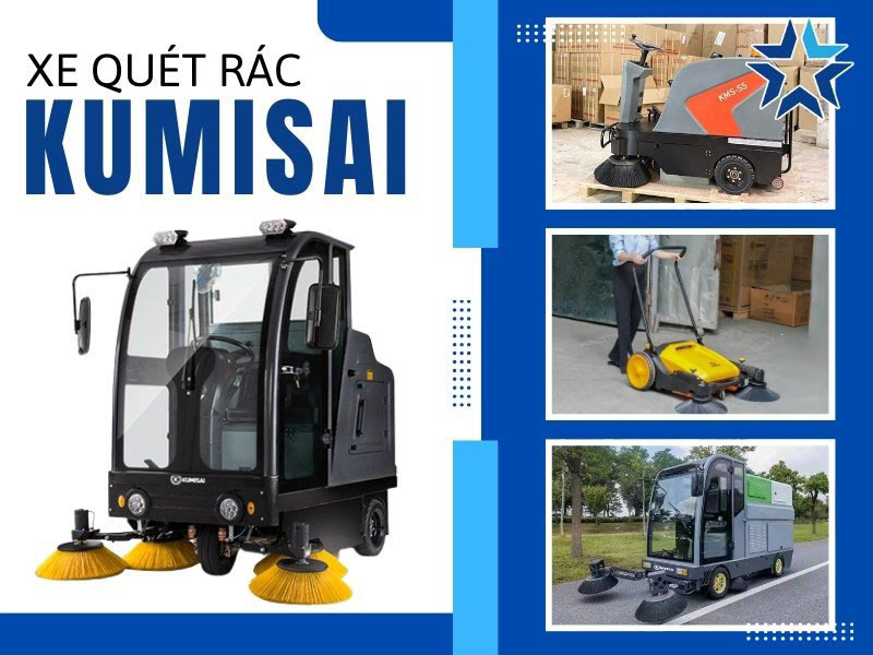 thương hiệu xe quét rác kumisai