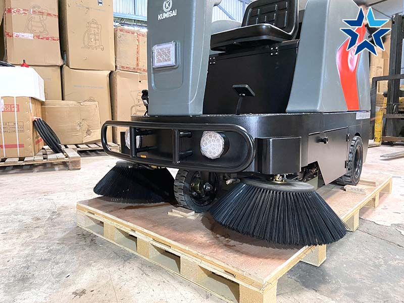 Xe quét rác siêu bền bỉ