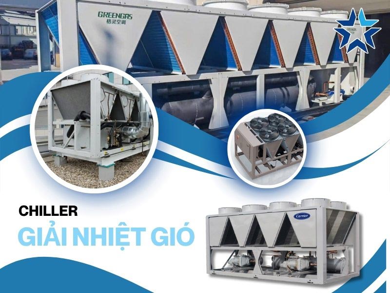 Chiller giải nhiệt gió
