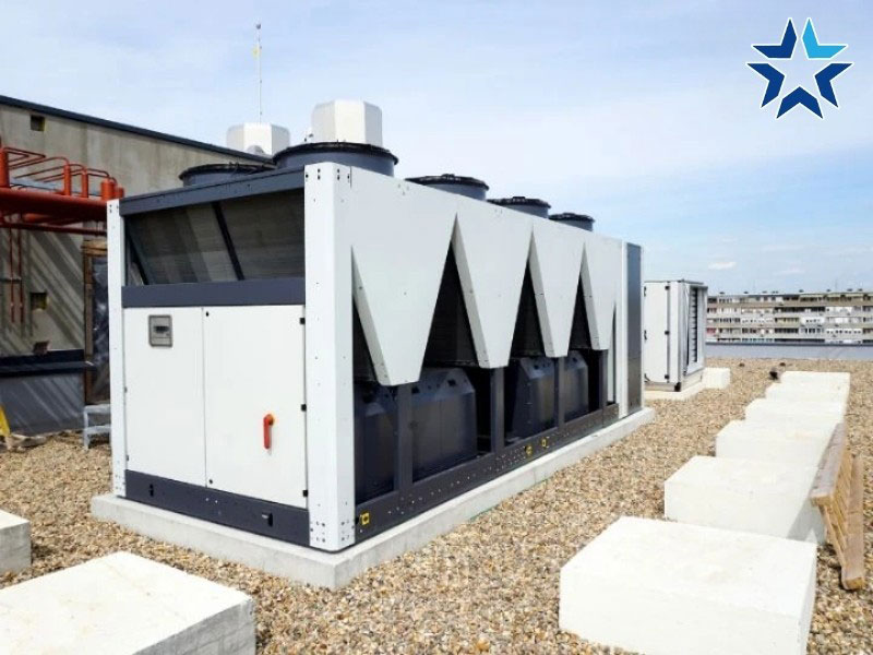 chiller giải nhiệt gió