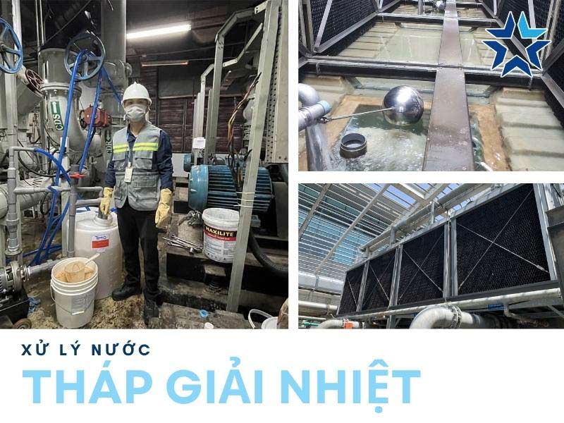 xử lý nước tháp giải nhiệt