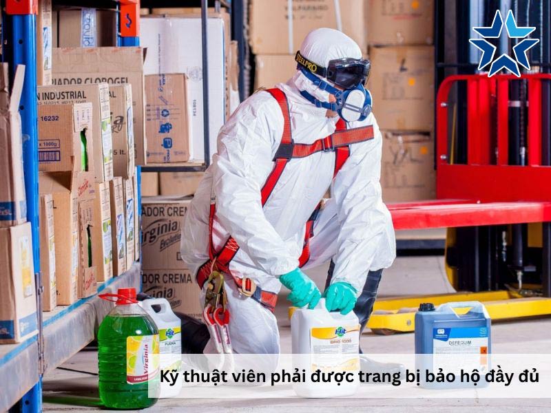 chuẩn bị trước khi vệ sinh tháp giải nhiệt