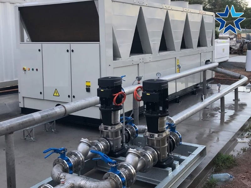 tháp giải nhiệt chiller
