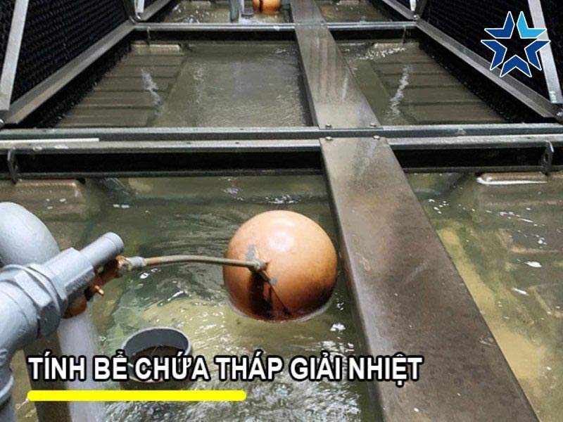 tính thể tích bể trung gian