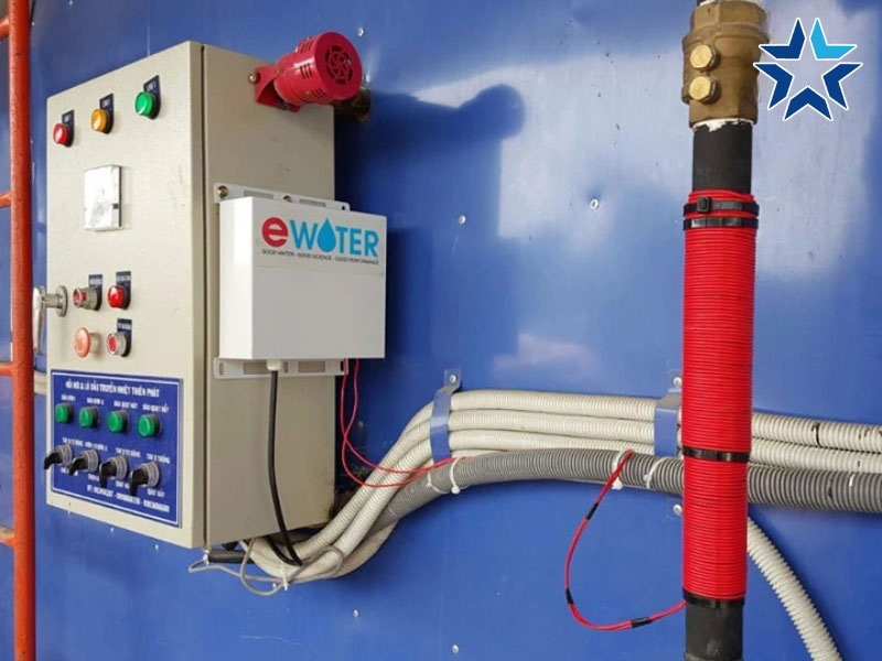 Xử lý cáu cặn bằng công nghệ Ewater