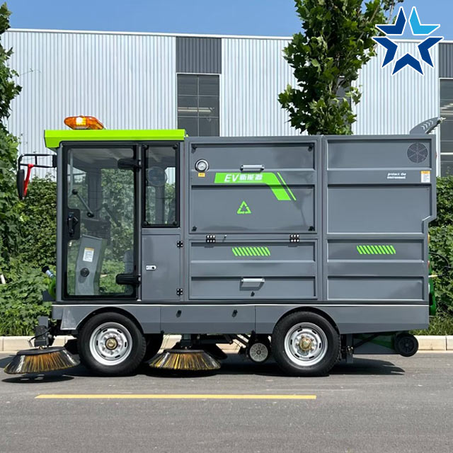 Xe quét rác ngồi lái Kumisai KMS25