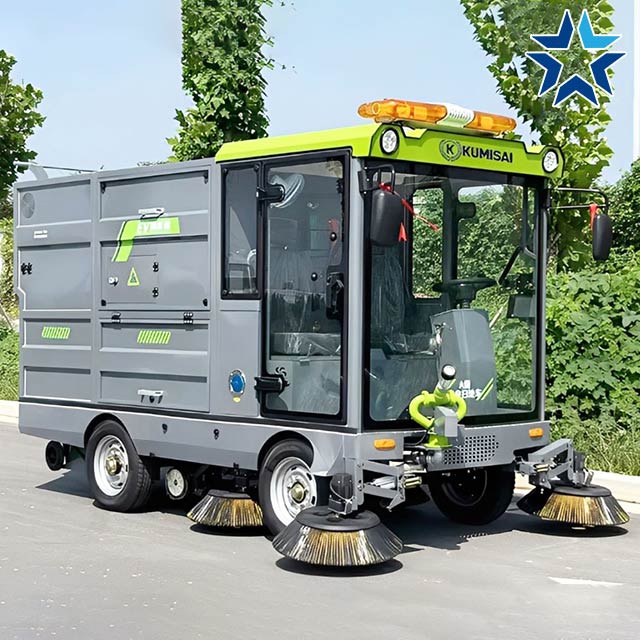 Xe quét rác ngồi lái Kumisai KMS25