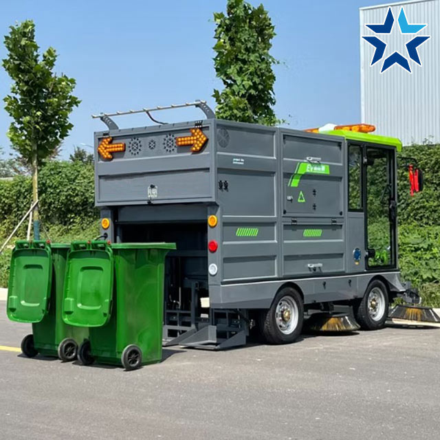 Xe quét rác ngồi lái Kumisai KMS25