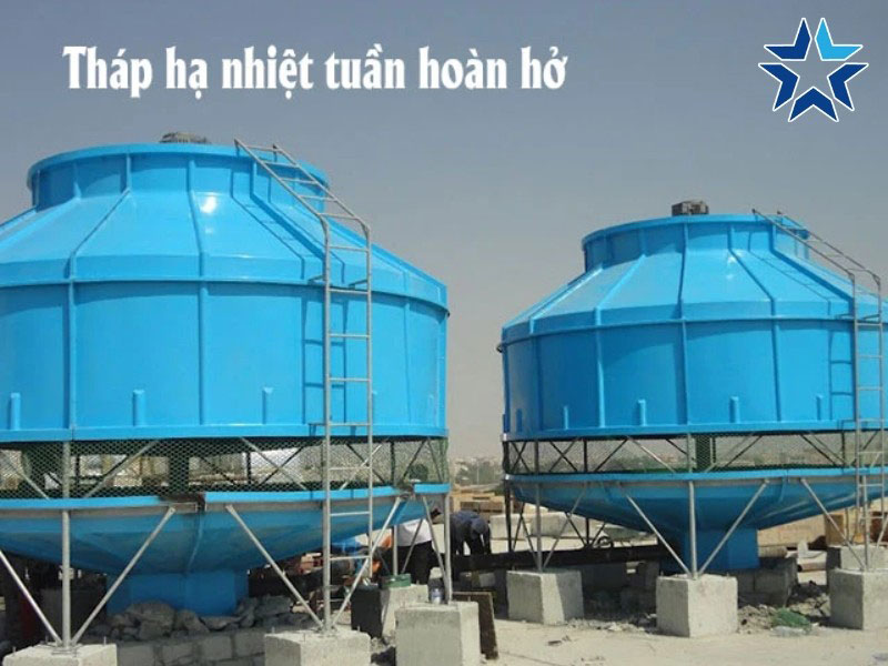 Tháp tản nhiệt tuần hoàn hở