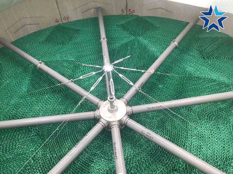 ống phân phối nước của tháp giải nhiệt Kuken