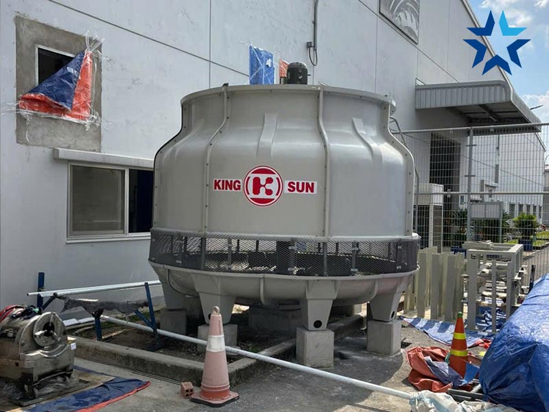 Tháp giải nhiệt nước Kingsun dạng tròn