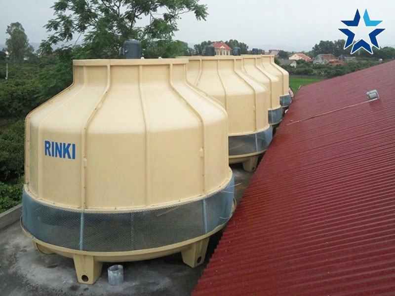 vận hành tháp giải nhiệt Rinki