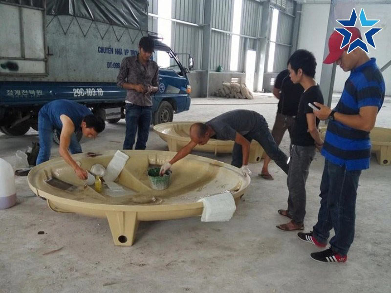 lắp đặt tháp giải nhiệt Rinki