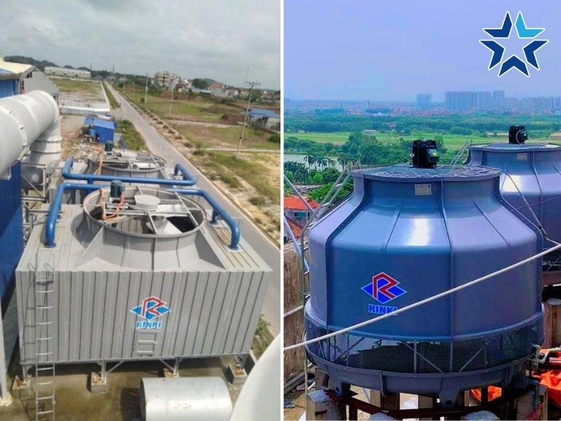 tháp giải nhiệt Rinki