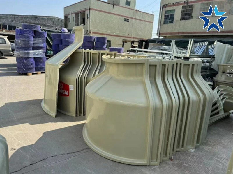 vỏ của tháp giải nhiệt