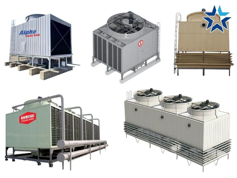 Tháp tản nhiệt dạng vuông