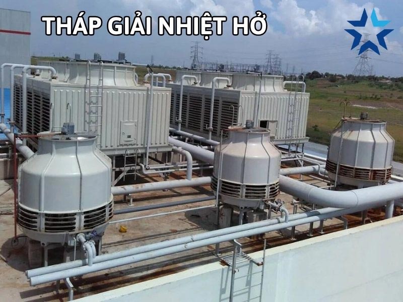 Tháp hạ nhiệt tuần hoàn hở