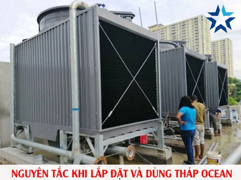 tips vận hành tháp tản nhiệt Ocean