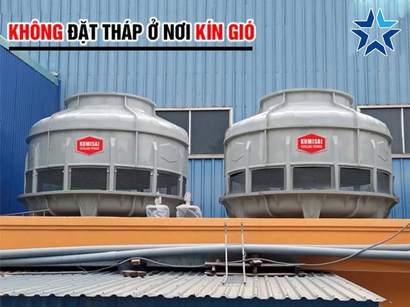 lắp đặt tháp giải nhiệt