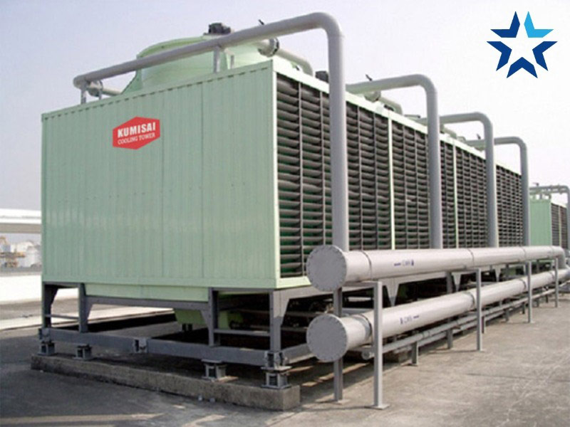 tháp giải nhiệt dạng vuông