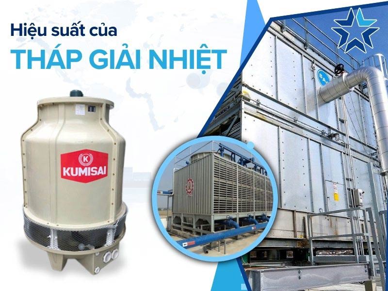  hiệu suất của tháp giải nhiệt 