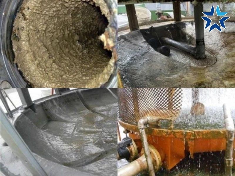 tránh để tháp giải nhiệt bị bẩn